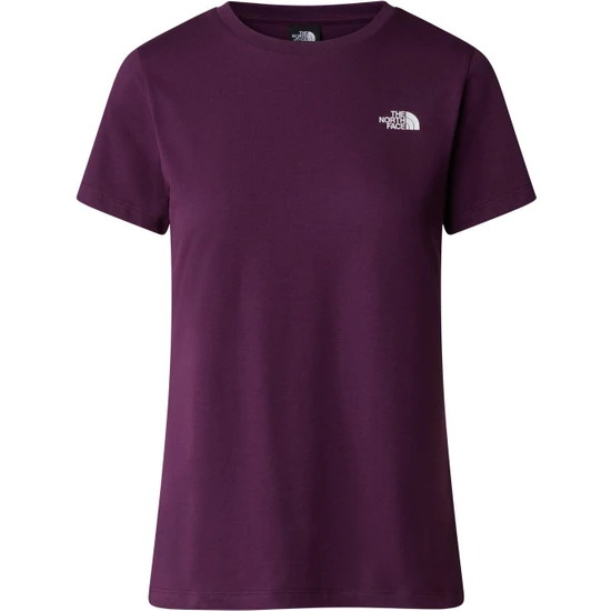 The North Face W S/s Sımple Dome Slım Tee Bayan T-Shirt NF0A87NHV6V1