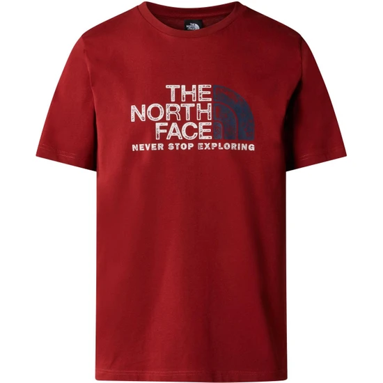The North Face M S/s Rust 2 Tee Erkek T-Shirt NF0A87NWPOJ1