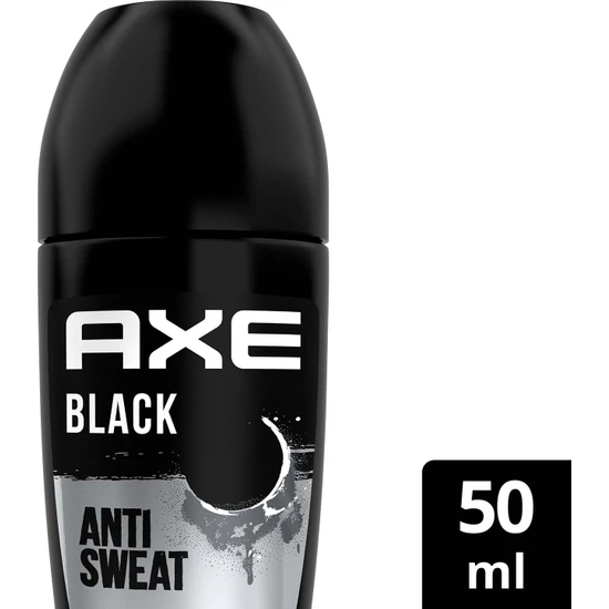 Axe Erkek Roll On Deodorant Black 48 Saat Etkileyici Koku 50 ml