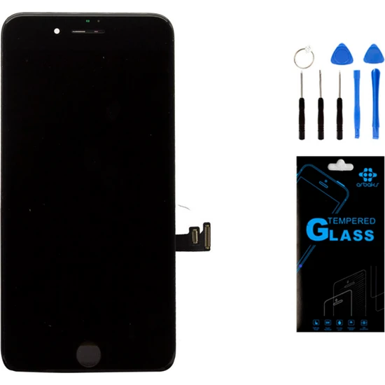 Telefon Kulübesi Apple iPhone 7 Uyumlu LCD Ekran Dokunmatik Siyah
