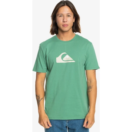 Quiksilver Comp Logo Erkek T-shirt EQYZT07658-24705 EQYZT07658-24705004