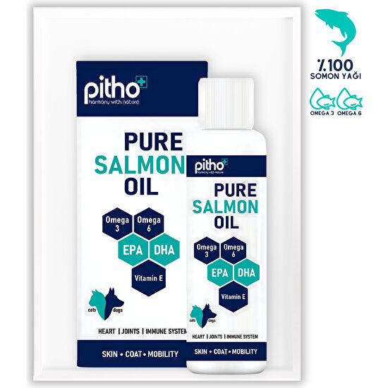 Pitho Pure Salmon Oil %100 Saf Somon Yağı