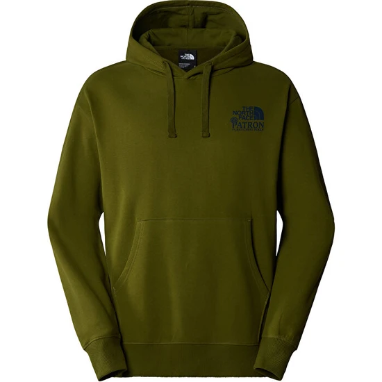 The North Face M Nature Hoodie Erkek Günlük Sweatshirt NF0A87DVPIB1 Yeşil