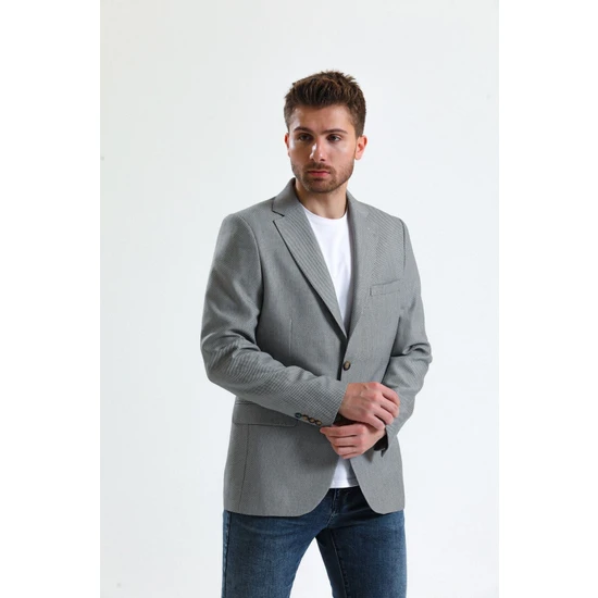 Koch London Erkek Blazer Ceket - Stone Mountain