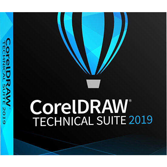 Corel Coreldraw Technical Suite 2019 - 1 Pc Lifetime/ömür Boyu Kalıcı Lisans