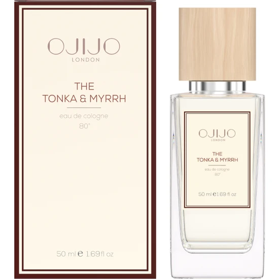 Ojijo London Tonka & Myrrh Kolonya 50 ml - 80°