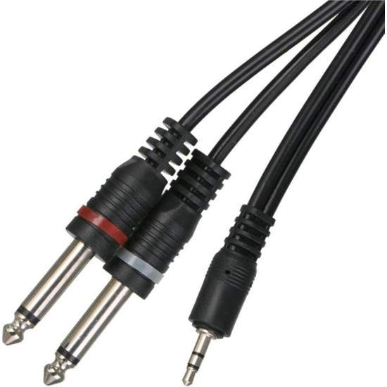 Tunex 1 Stereo - 2 x 6,35 mm Erkek 5 Metre Pc - Telefon Amfi Fiyatı