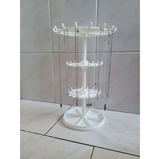 Design By Dekoratif Takı Standı, Takılık, Küpelik, Bileklik, Kolye, Takı Dolabı Düzenleyici, Takı Organizer