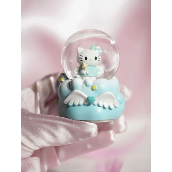 Kar Küresi 6 cm Hello Kitty Işıklı Kar Küresi