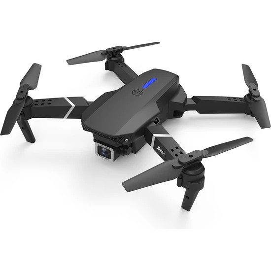 Lebeigo Drone Katlanır 4K ​​uzaktan Kumanda Yüksek Çözünürlüklü Hava Fotoğrafçılığı Uçağı Sabit Yükseklik Uzaktan Kumandalı Uçak Oyuncak (Yurt Dışından)