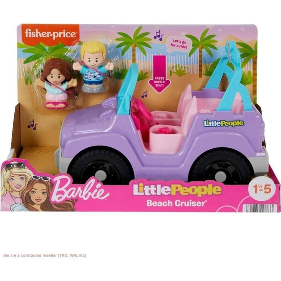 Fisher-Price Little People Barbie Beach Cruiser Ingilizce