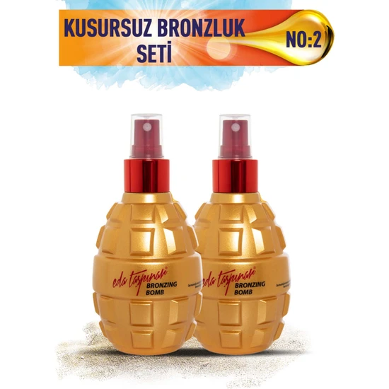 Eda Taşpınar Bronzing Bomb SPF 0 (2 X 200 ml)