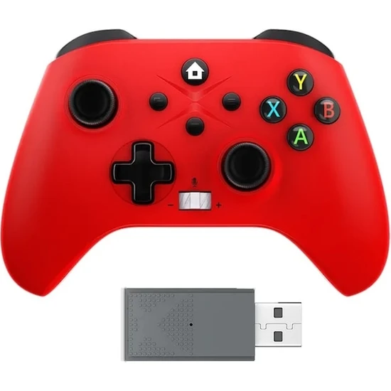 Kepang Xbox One Için Red-2.4g Kablosuz Pc Joystick, Xbox Series X, S 6 Eksenli Gyro ve Flaş Işıklı Android Iphone Uyumlu Mobil Denetleyici Gamepad (Yurt Dışından)