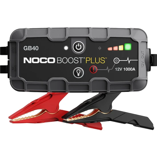 Noco Genius GB40 12V 1000Amp Ultrasafe Lityum Akü Takviye + Powerbank + Led Lamba