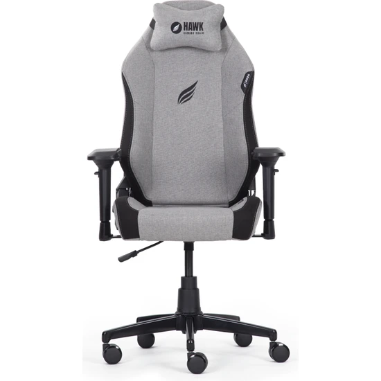 Hawk Gaming Chair Future Gray Mini Kumaş Oyuncu Koltuğu