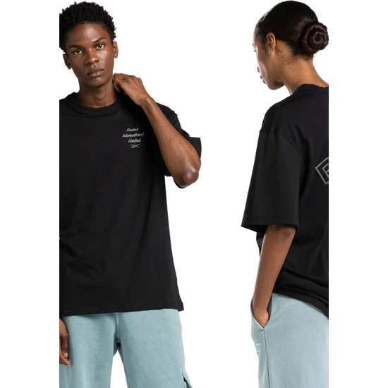 Reebok Classıcs Reserve Tee Siyah  Kısa Kol T-Shirt