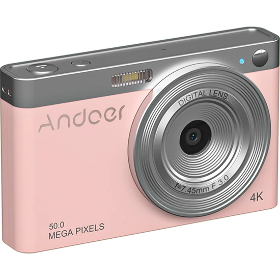 Andoer-2 Andoer Kompakt 4K Dijital Kamera Video Kamera 50MP (Yurt Dışından)