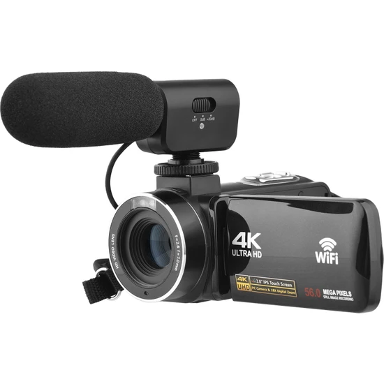 Andoer-2 4K Dijital Video Kamera Wifi Video Kamera Dv Kaydedici (Yurt Dışından)