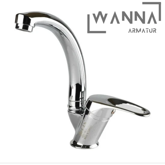 Wanna Armatür Mix Kuğu Banyo Lavabo Bataryası