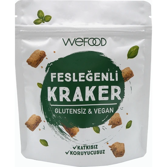 Wefood Fesleğenli Kraker 40 gr 8683347033553
