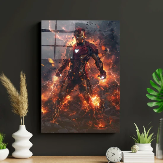 Douvar Iron Man Metal Poster Tablo