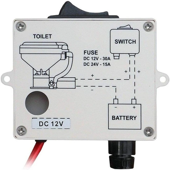 Tmc Tuvalet Paneli Switch 12V