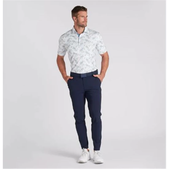 Puma Cloudspun Paisley Polo Tshirt / Erkek Şal Baskılı Golf Tshirt