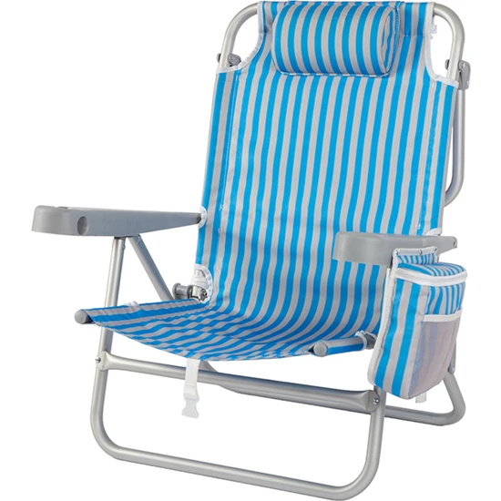 Funky Chairs Beach Star Alüminyum Katlanabilir 5 Poziyon Plaj Sandalyesi