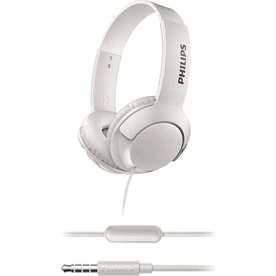 Philips SHL3075 Mikrofonlu Kulaküstü Kulaklık Beyaz