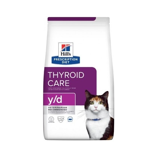 Hill's Hills Thyroid Care Y/d Karışık Tatlı Süper Premium Kedi Maması 1.5 kg Sağlıklı Beslenme