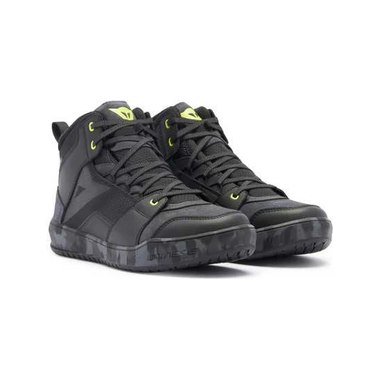 Daınese Ayakkabı/ Suburb D-Wp Shoes Black/camo/acıd Yellow