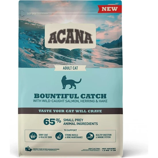 Acana Bountiful Catch Yetişkin Kedi Maması 1,8kg