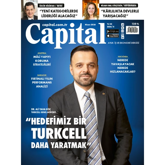 Capital Dergisi Yıllık  Abonelik (12 Sayı)