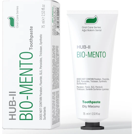 HUB-II Biomento Diş Macunu 75 ml