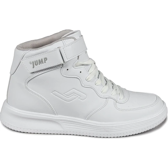 16309 Yüksek Bilekli Beyaz Erkek Sneaker Günlük Spor Ayakkabı