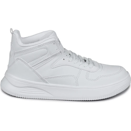 29100 Yüksek Bilekli Beyaz Kadın Sneaker Günlük Spor Ayakkabı