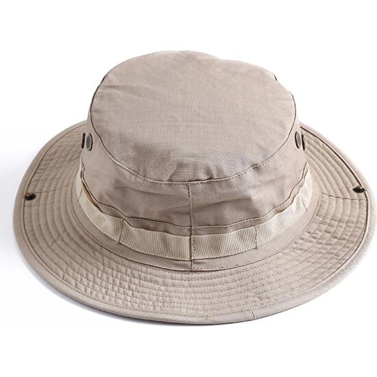 Liangduo Shop Haki Tarzı Taktik Abd Ordusu Kova Şapka Kamuflaj Boonie Şapka Askeri Multicam Panama Yaz Kap Avcılık Yürüyüş Açık Camo Güneş Kepleri Erkekler (Yurt Dışından)