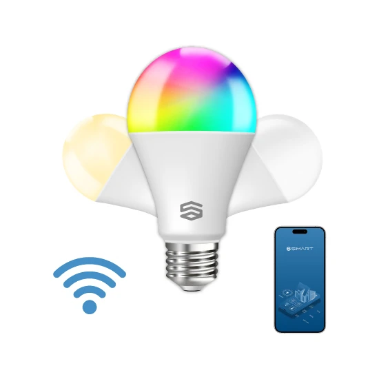 Şımart Türkiye Garantili Akıllı Wi-Fi LED Ampul 16 Milyon Renk Seçeneği İle
