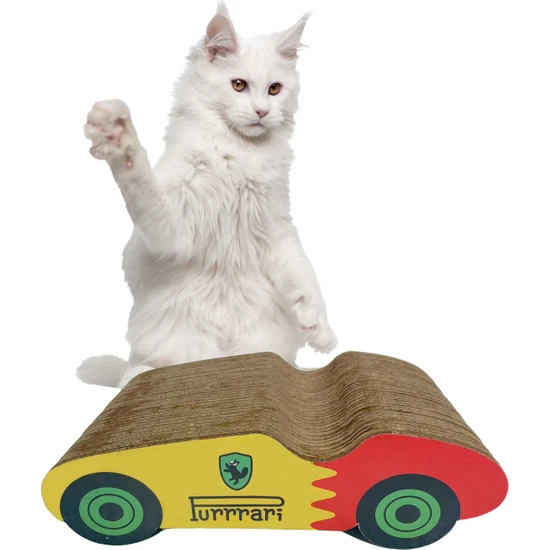 Miyav Purrari Kedi Tırmalama Kartonu 30 Cm Kediler Için Tırmalama Tahtası Kedi Tırnak Bakımı