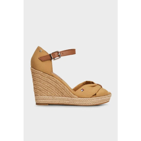 Tommy Hilfiger Dolgu Topuklu Sandalet Bayan Sandalet FW0FW04784 Rbl