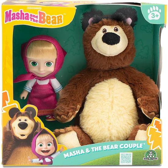 Masha And The Bear Masha ile Koca Ayı Figür Set MHA21