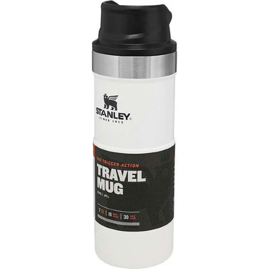 Stanley The Trıgger-Actıon Travel Mug 0.47L / 16Oz Polar