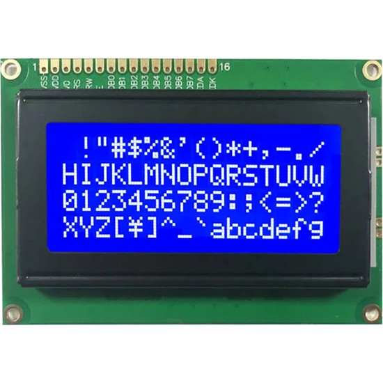 Alkatronik 1604A 4X16 Mavi Karakter LCD Modül Display Ekran Fiyatı