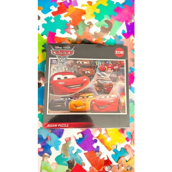 Bee Games Cars Arabalar Mcqueen Lisanslı 5 Yaş Üzeri Çocuklar Için Eğitici Oyuncak 100 Parça Puzzle Yapboz