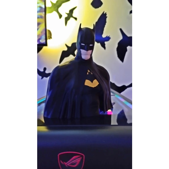 Batman Süper Kahraman Büst Figür 13 cm