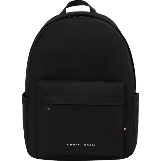 Tommy Hilfiger Siyah 30X46X15 cm Erkek Sırt Çantası Th Skylıne Backpack