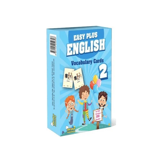 Selimer Yayınları 2. Sınıf Easy Plus English Kelime Kartları
