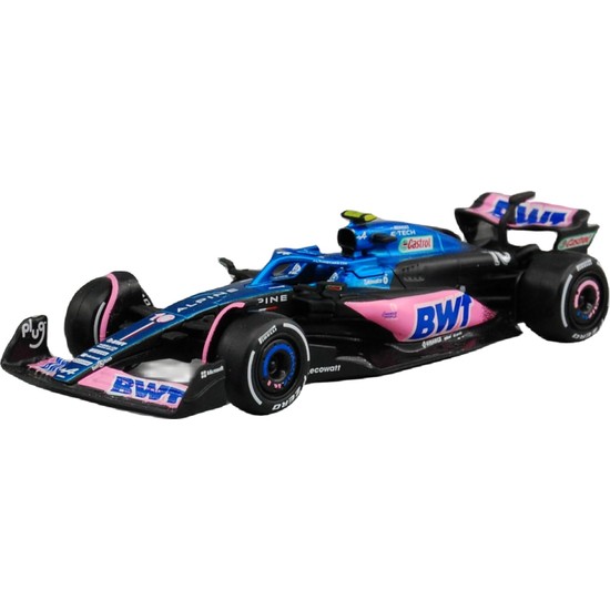 Miniature Alpine A524 F1 Bahrain 2024 #Gasly - Bburago 1/43 - Modèle Collection Métal Officiel - 8