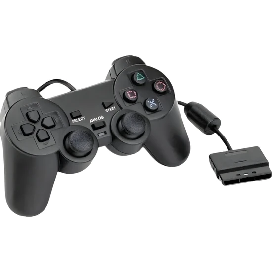Yues Playstation 2 Uyumlu Joystick Oyun Kolu Ps2 Controller Kablolu