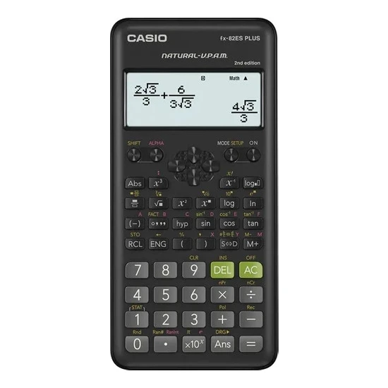 Casio FX-82ES Plus Bilimsel Fonksiyonlu Hesap Makinesi